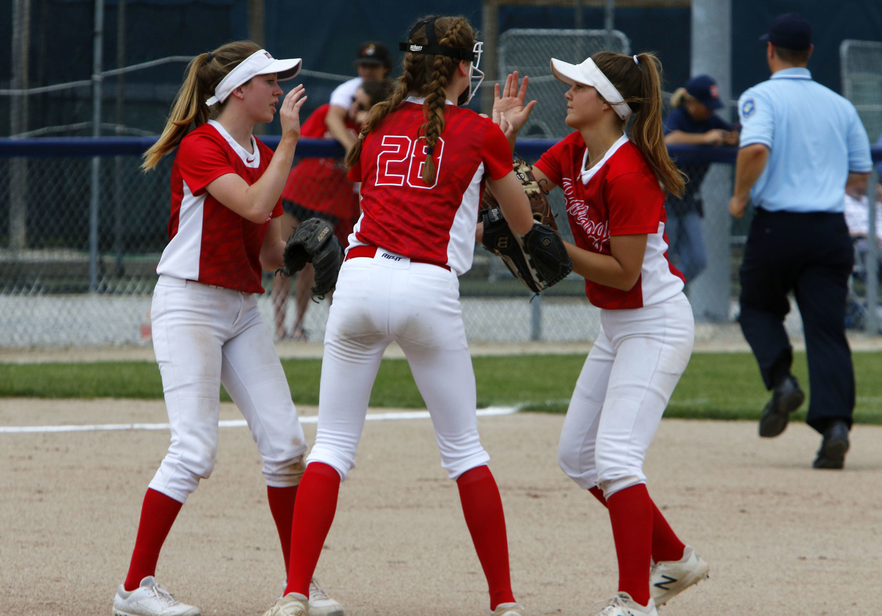Gallery: 4A softball semistate: Crown Point vs. Fishers